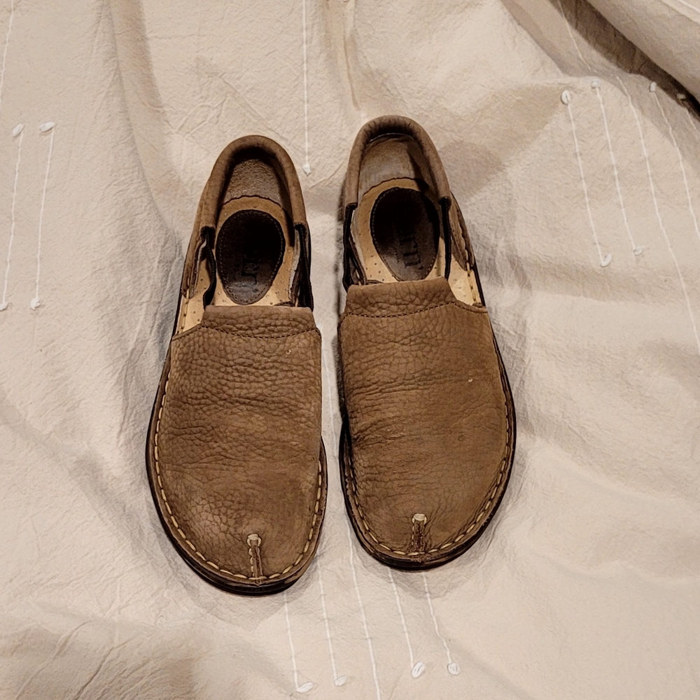 Born leather slip ons